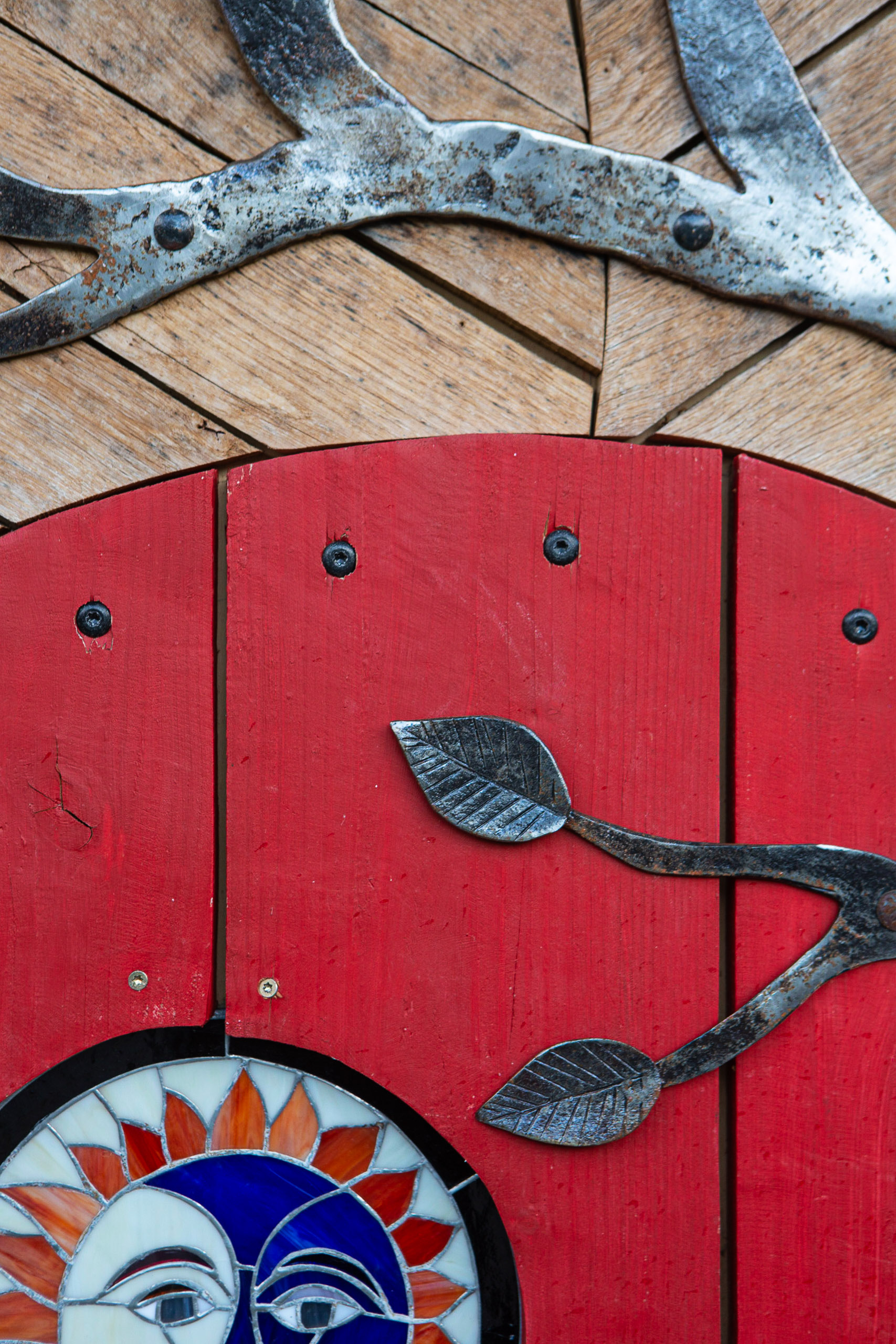 porte cabane de hobbit