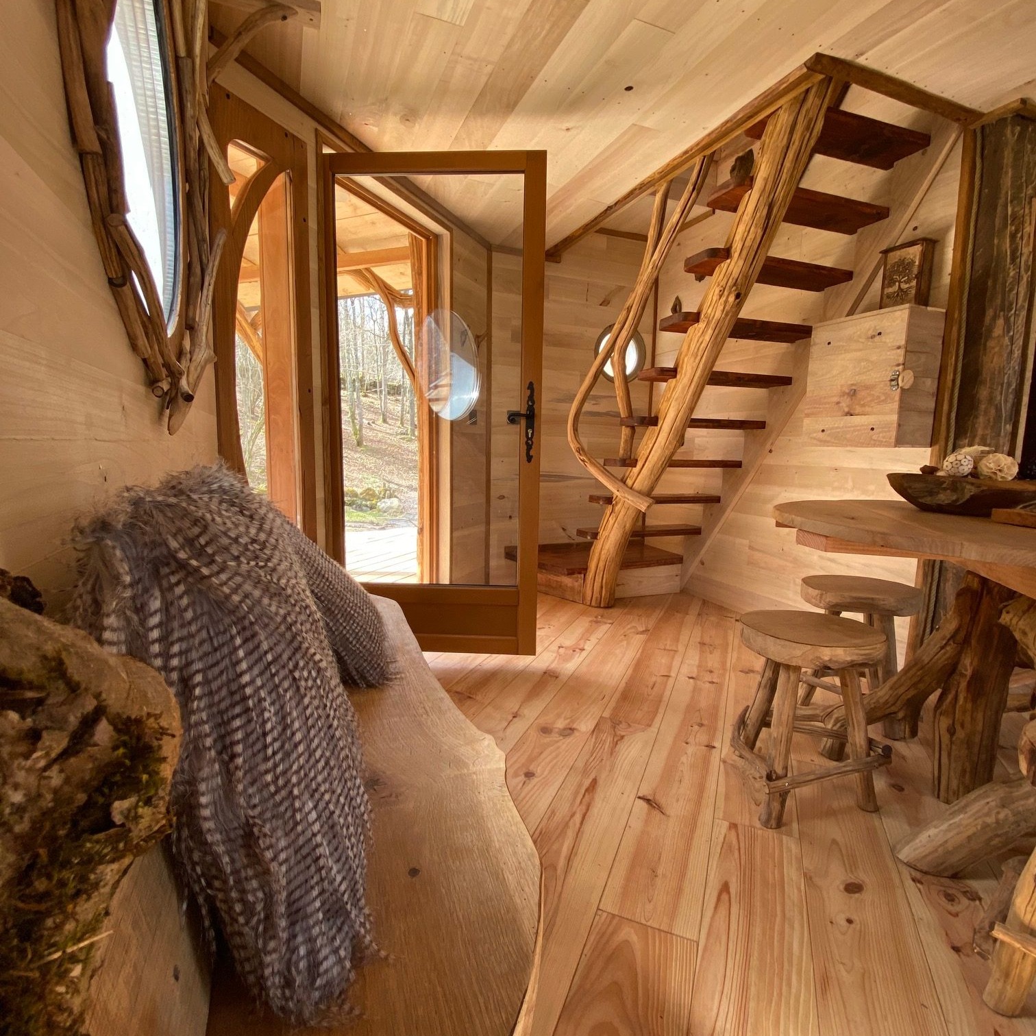 intérieur cabane