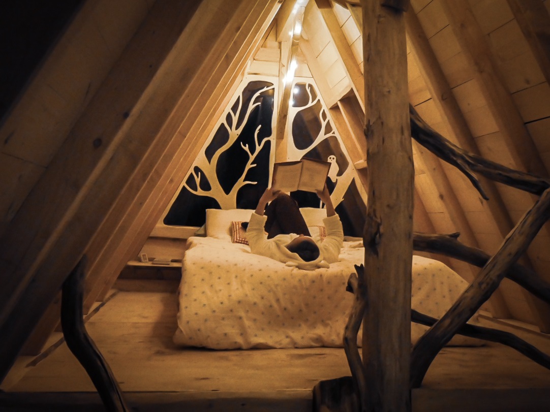 Chambre parental cabane