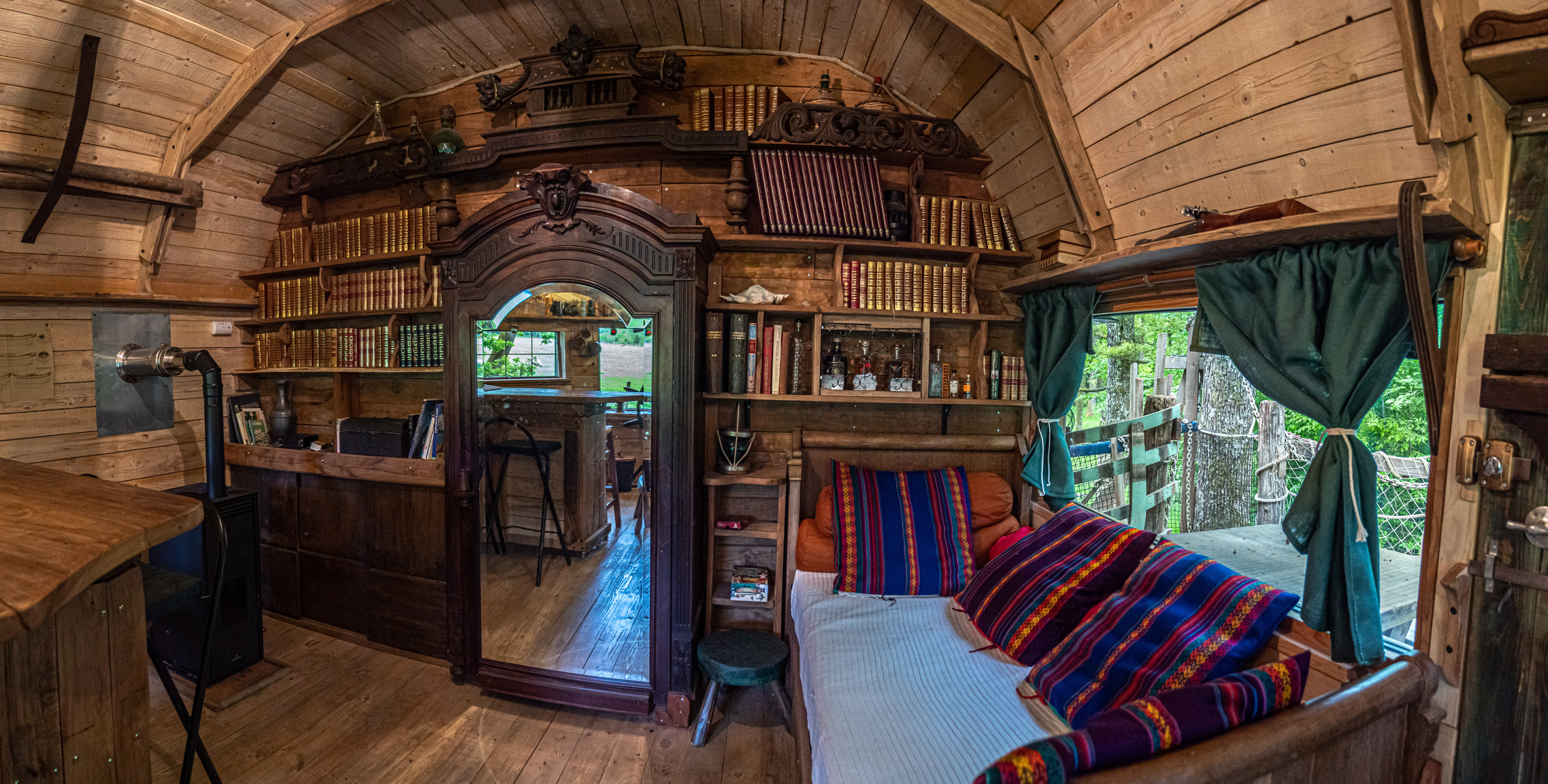 Salon cabane du naufragé