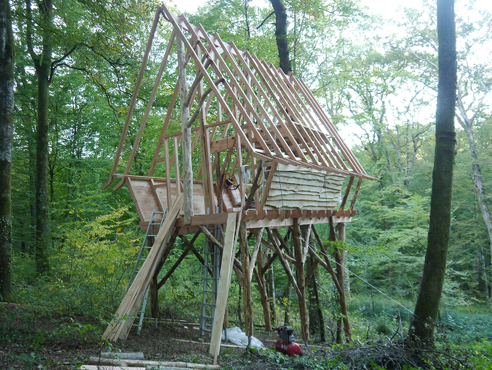 chantier cabane des fées